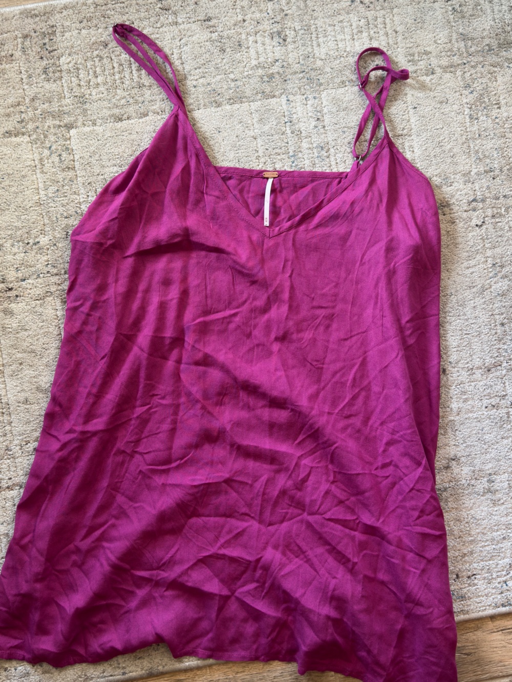 Free People Magenta Slip dress